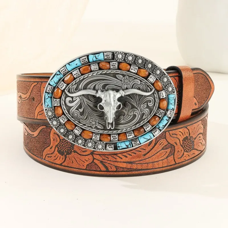 FUO Leather Belts Men-1