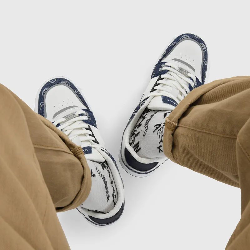 Cabbeen Lightweight And Breathable Low-Top Trendy Casual Skateboard Shoes Men's-16