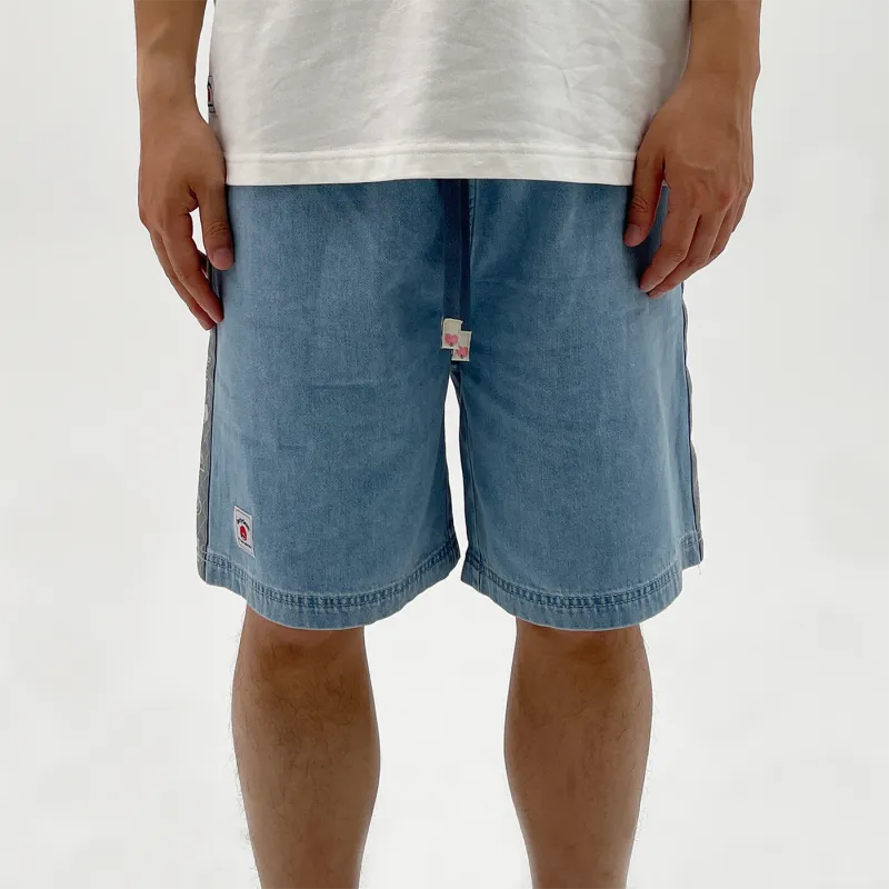 Betty Smith Denim Shorts Unisex Light Blue Denim-2