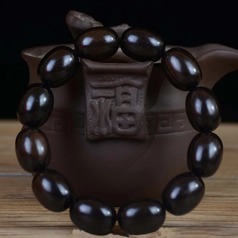 Crabs African Blackwood Wooden Bracelets Unisex-3