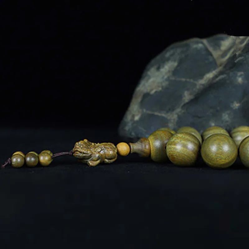 Crabs Green Sandalwood Bracelets Unisex-2