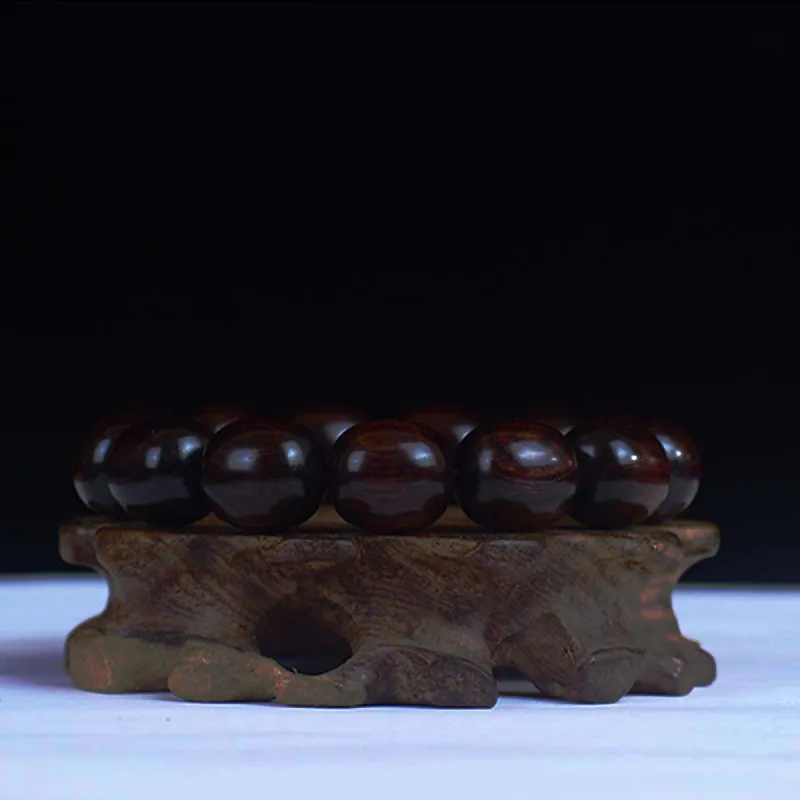 Crabs African Blackwood Wooden Bracelets Unisex-4