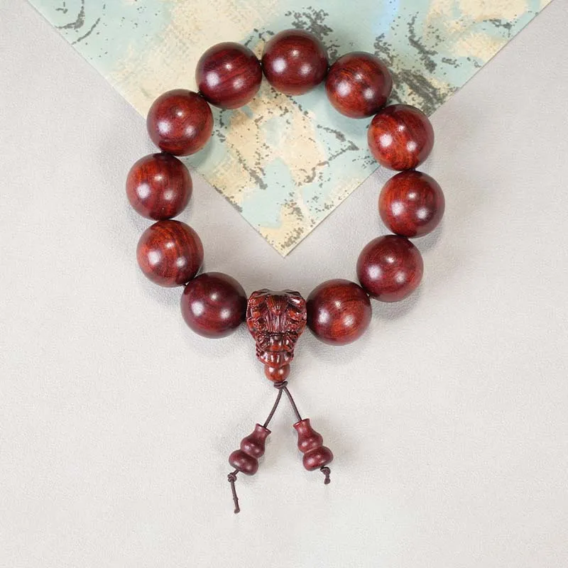 Crabs Bloodwood Wooden Bracelets Unisex-4