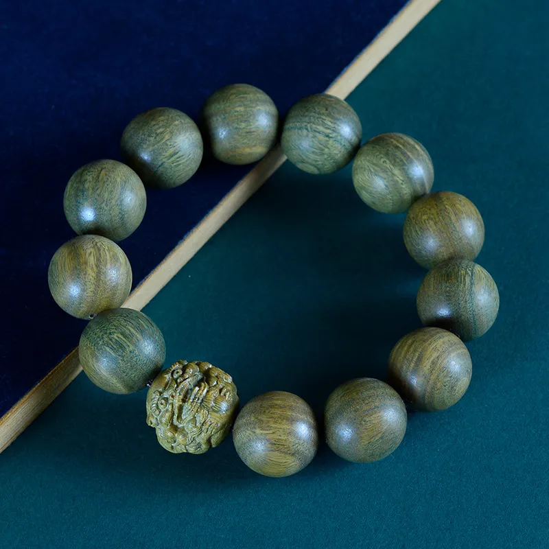 Crabs Green Sandalwood Bracelets Unisex-4