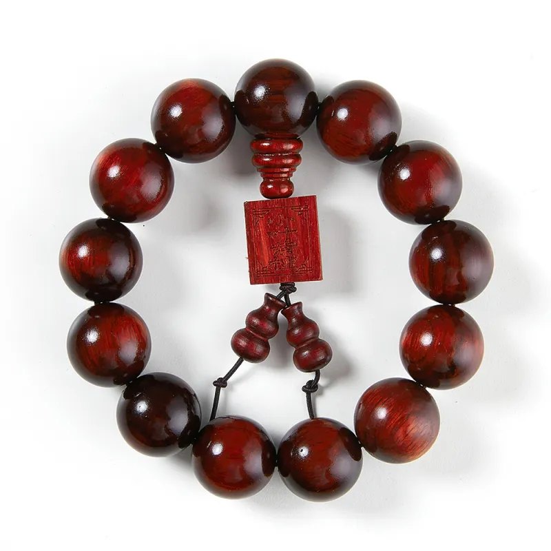 Crabs Red Rosewood Wooden Bracelets Unisex-2
