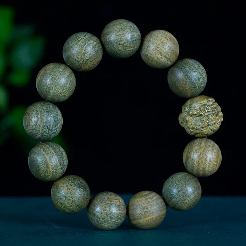 Crabs Green Sandalwood Bracelets Unisex-3