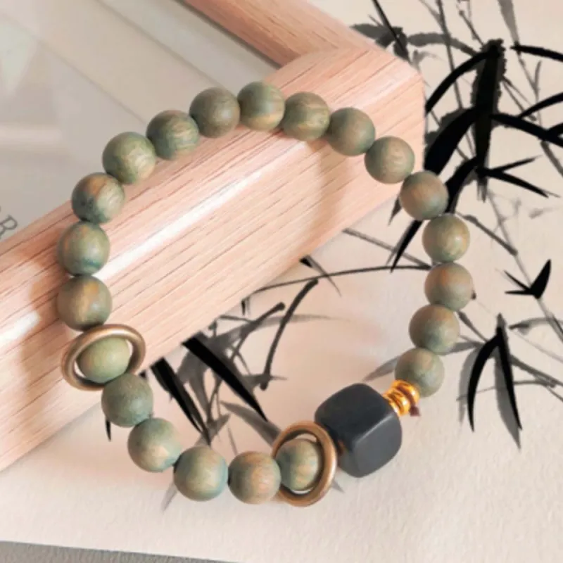 Crabs Green Sandalwood Bracelets Unisex-4
