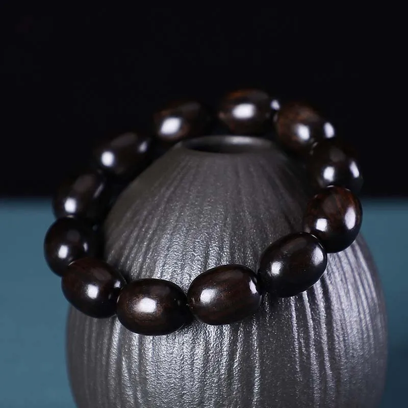 Crabs African Blackwood Wooden Bracelets Unisex-2