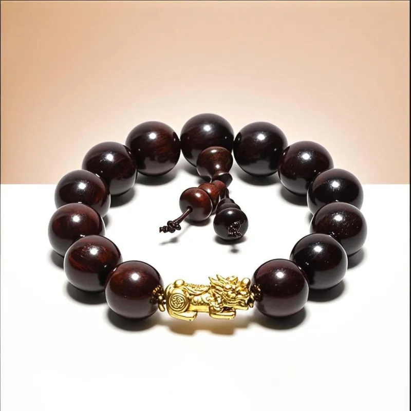 Crabs Pterocarpus Bracelets Unisex-3