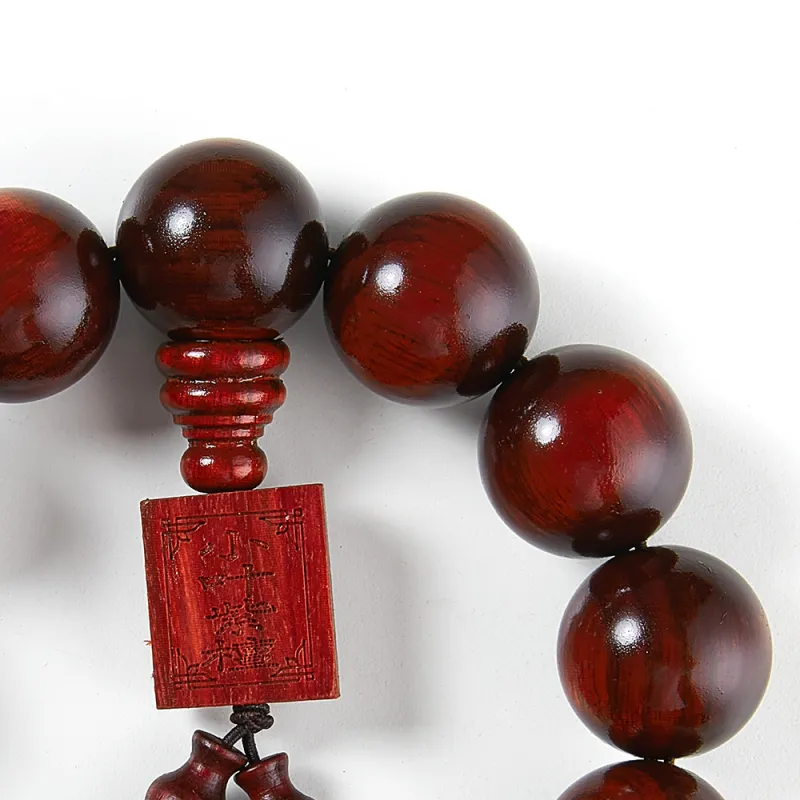 Crabs Red Rosewood Wooden Bracelets Unisex-3