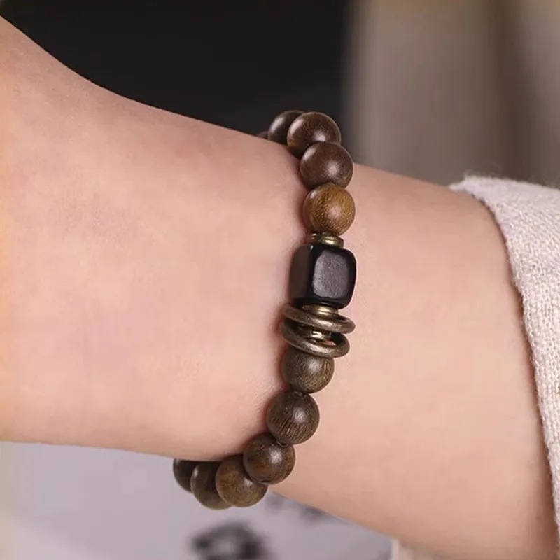 Crabs Green Sandalwood Bracelets Unisex-5