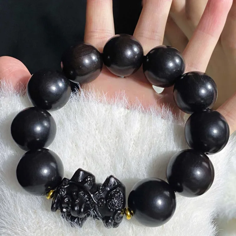 Crabs African Blackwood Bracelets Unisex-6