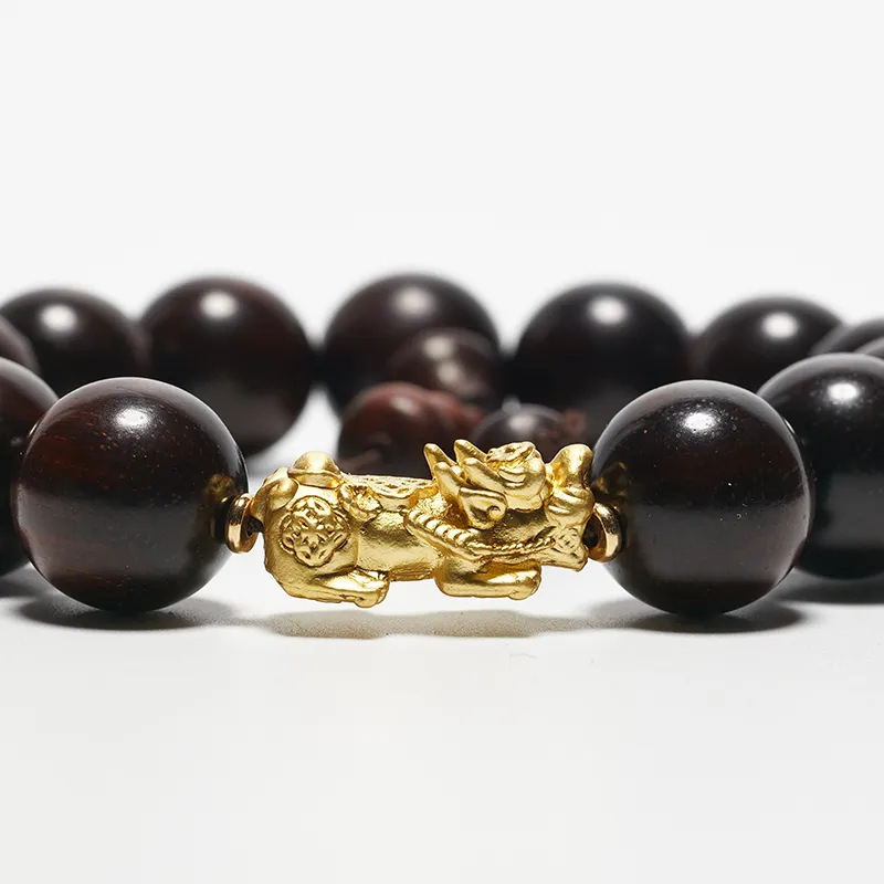 Crabs Pterocarpus Bracelets Unisex-1
