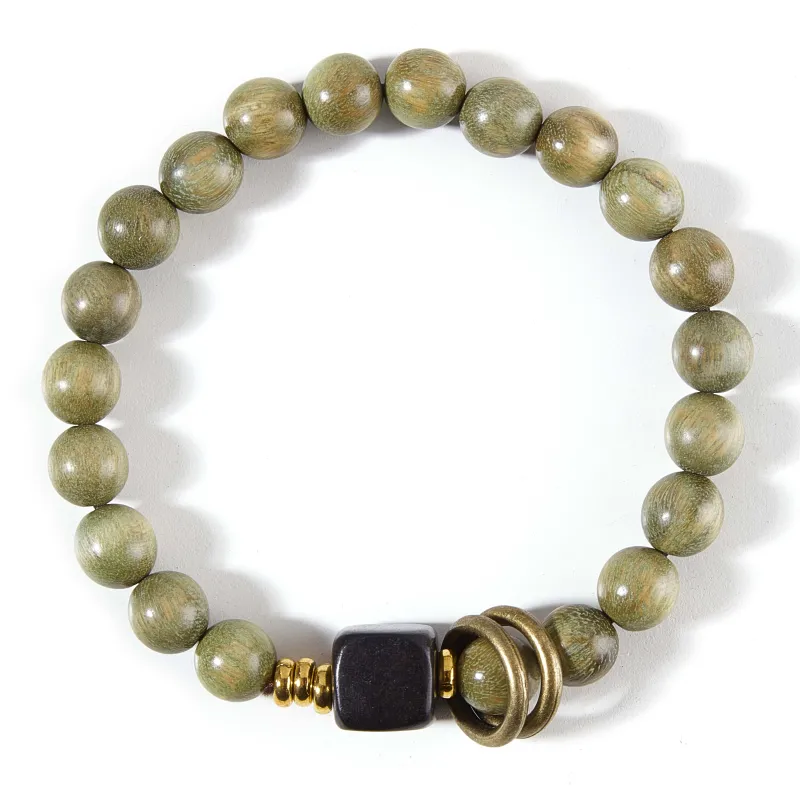 Crabs Green Sandalwood Bracelets Unisex-1