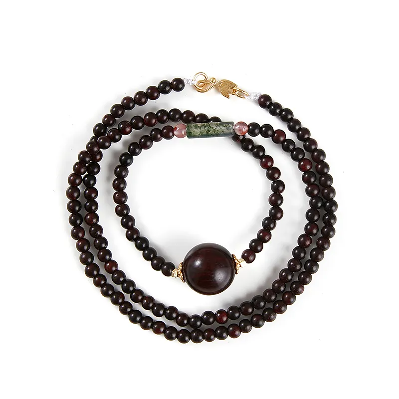 Crabs Pterocarpus Necklaces Unisex-2