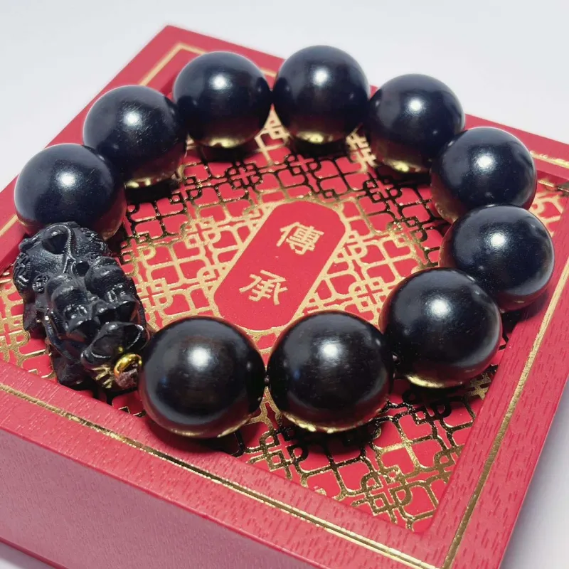 Crabs African Blackwood Bracelets Unisex-5