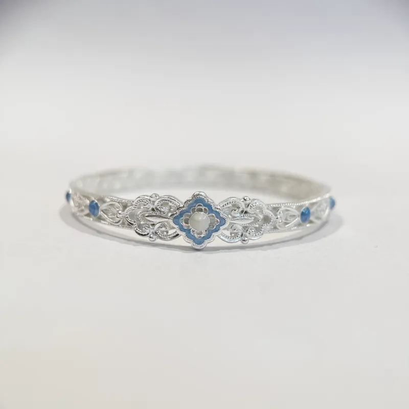 Crabs 999 Fine Silver Bangles Women's-2