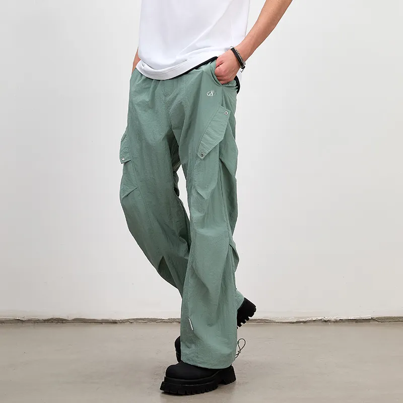 8FF Casual Pants Unisex Mint Mambo Green-2