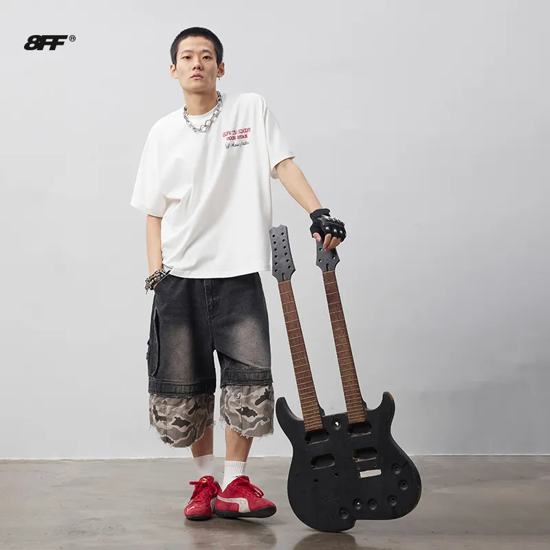 8FF T Shirts Unisex Moon White-5