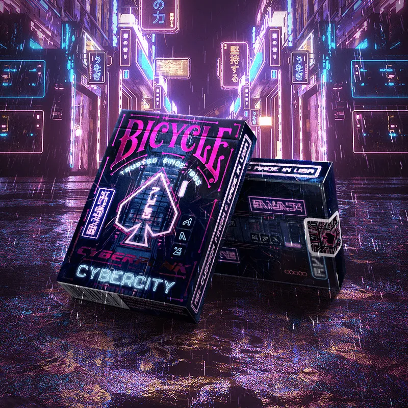 KecoSweet Cyberpunk Collection V2 Cyber Circuit, Single Card Magic Card Standard Playing Cards-3