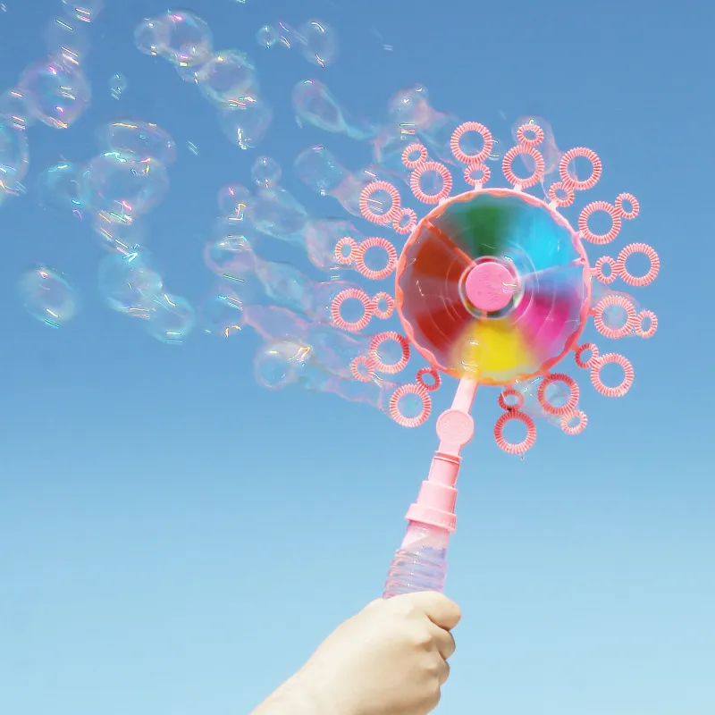 KecoSweet Pinwheels Outdoor Play Bubble Machines-1