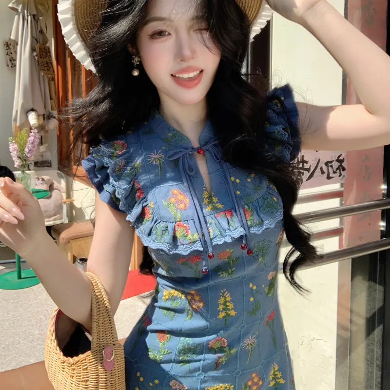 Blovelan Short Sleeved Dress Women's-6
