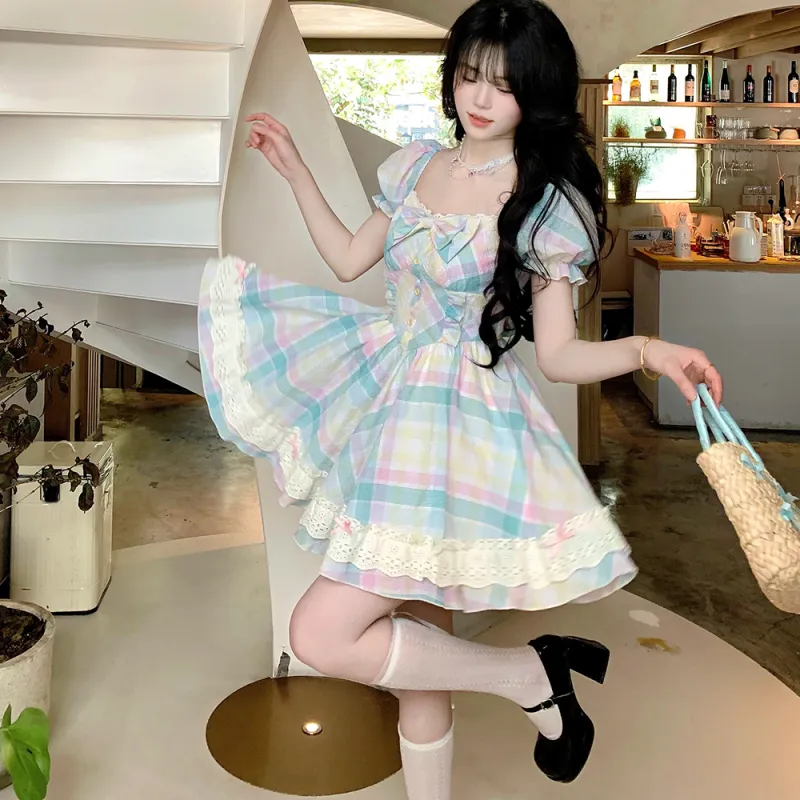 Blovelan Short Sleeved Dress Women's-3