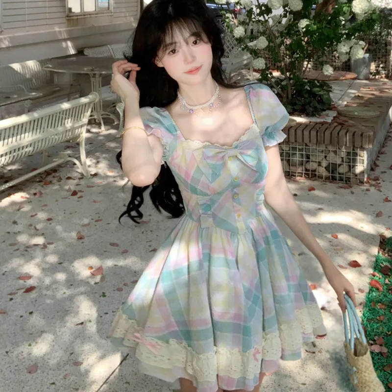 Blovelan Short Sleeved Dress Women's-4