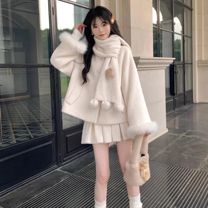 Blovelan Two Piece Skirt Sets Women's-4