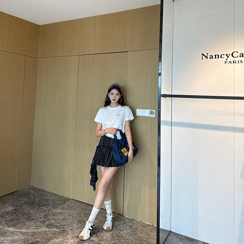 NancyCavally Casual Short Skirts Women's-13