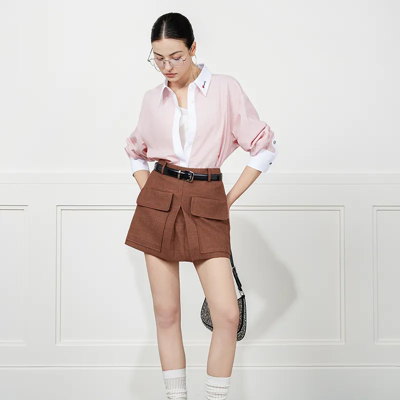 NancyCavally Casual Short Skirts Women's-3