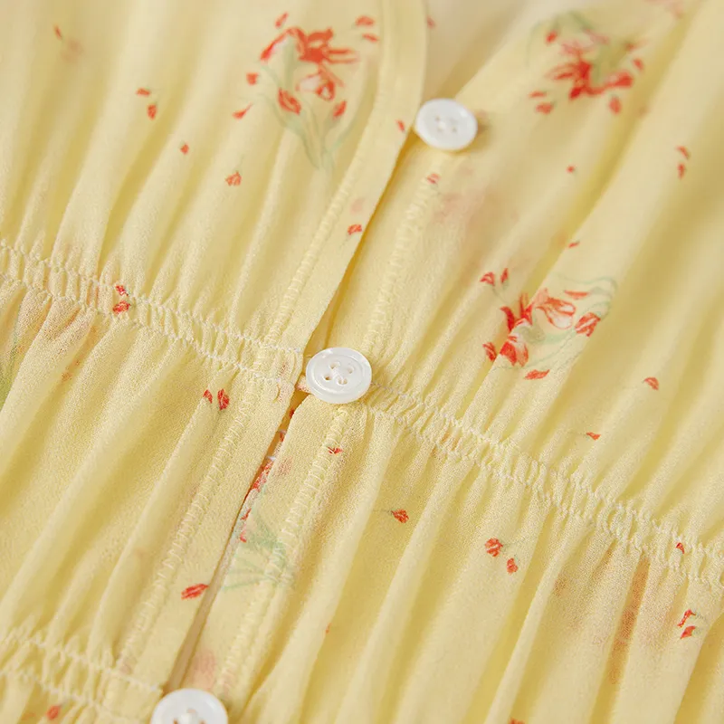 NancyCavally Shirt Women's Beige Yellow-3