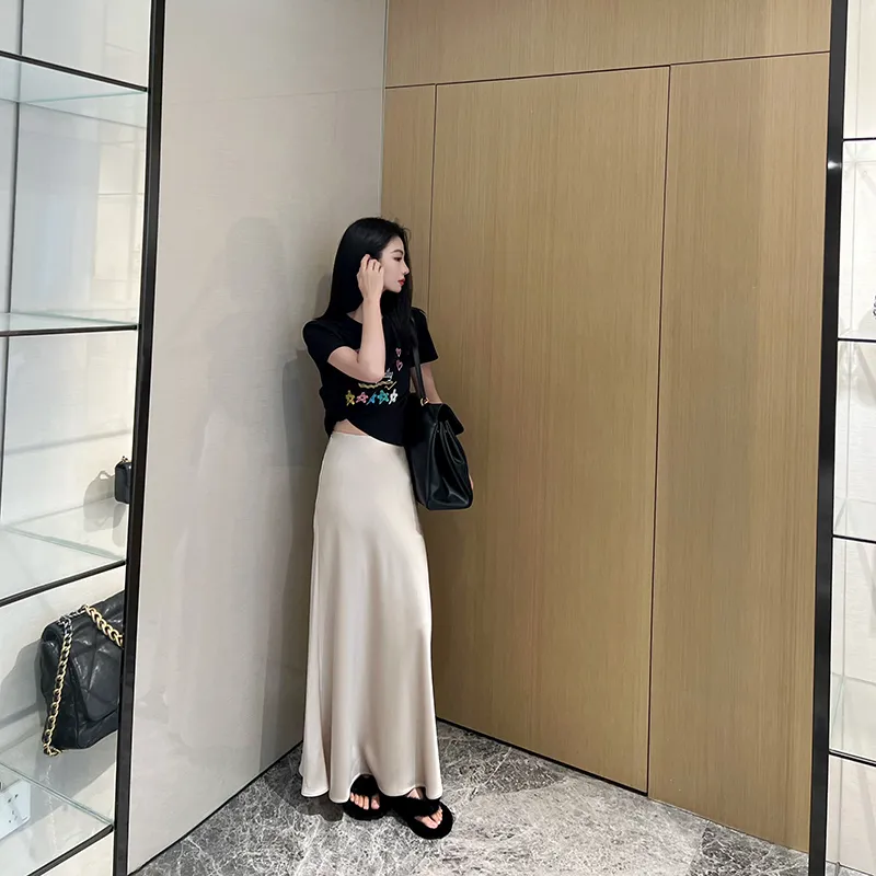 NancyCavally Casual Long Skirts Women's-2