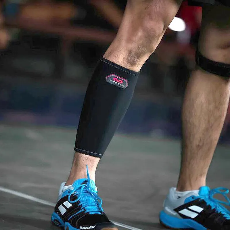 McDavid Running Soccer Leg Guards Breathable Compression Black Unisex-6