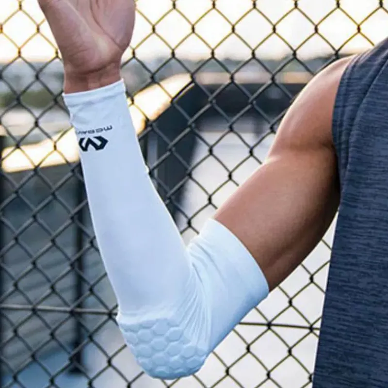 McDavid Basketball, Cycling, Mountaineering, Fitness Arm Guards Compression Polyester Unisex Basic Protective Equipment-7