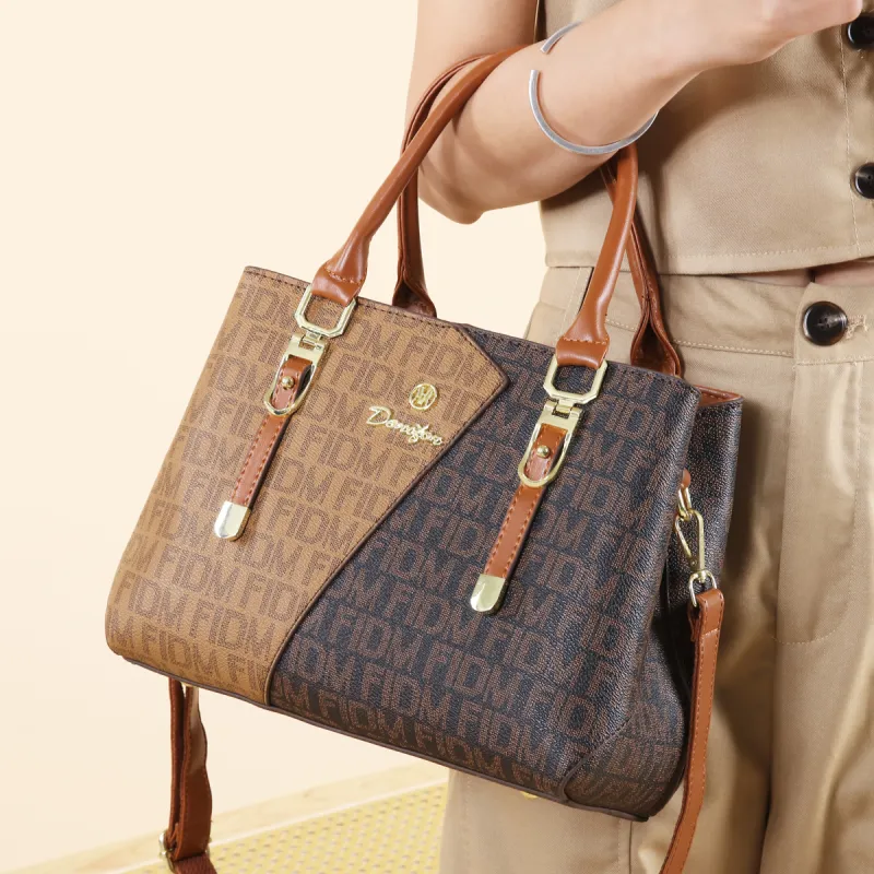 Weymond Artificial Leather Tote Bag, Shoulder Bag, Handbag Women's Multicolor-5