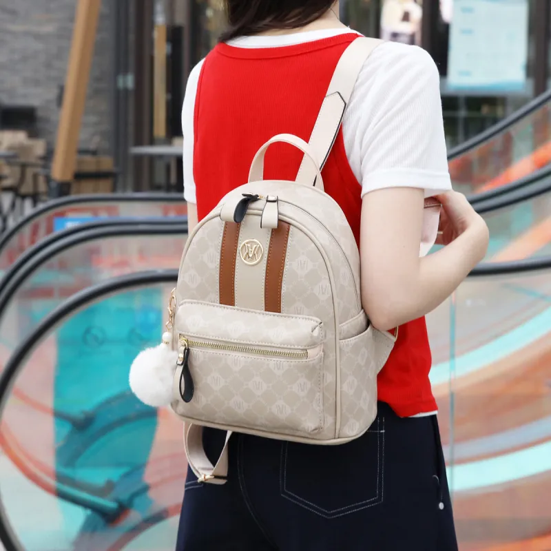 Weymond Artificial Leather Backpack Women's Multicolor-10