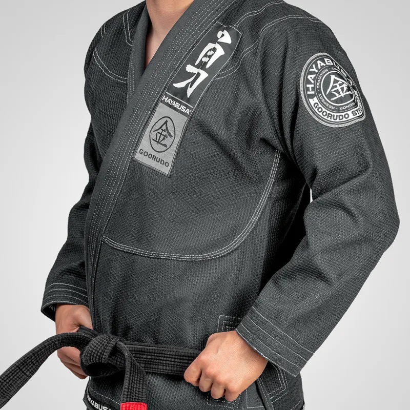 HAYABUSA Heavyweight Judo Uniforms By Jin Yongba Taekwondo Belt Men's Multicolor-11