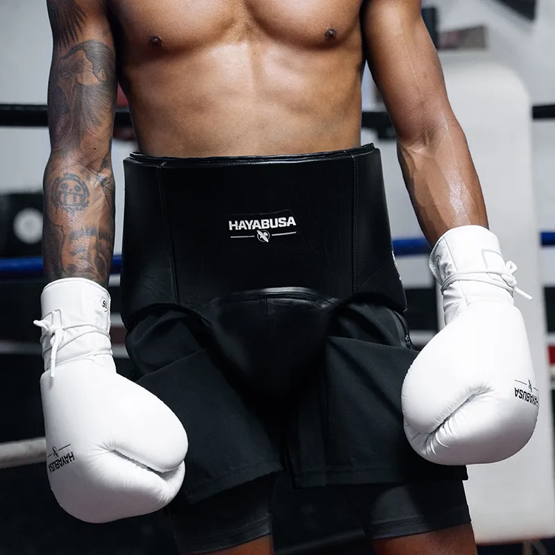 HAYABUSA Boxing Protective Gears Men's Black-4