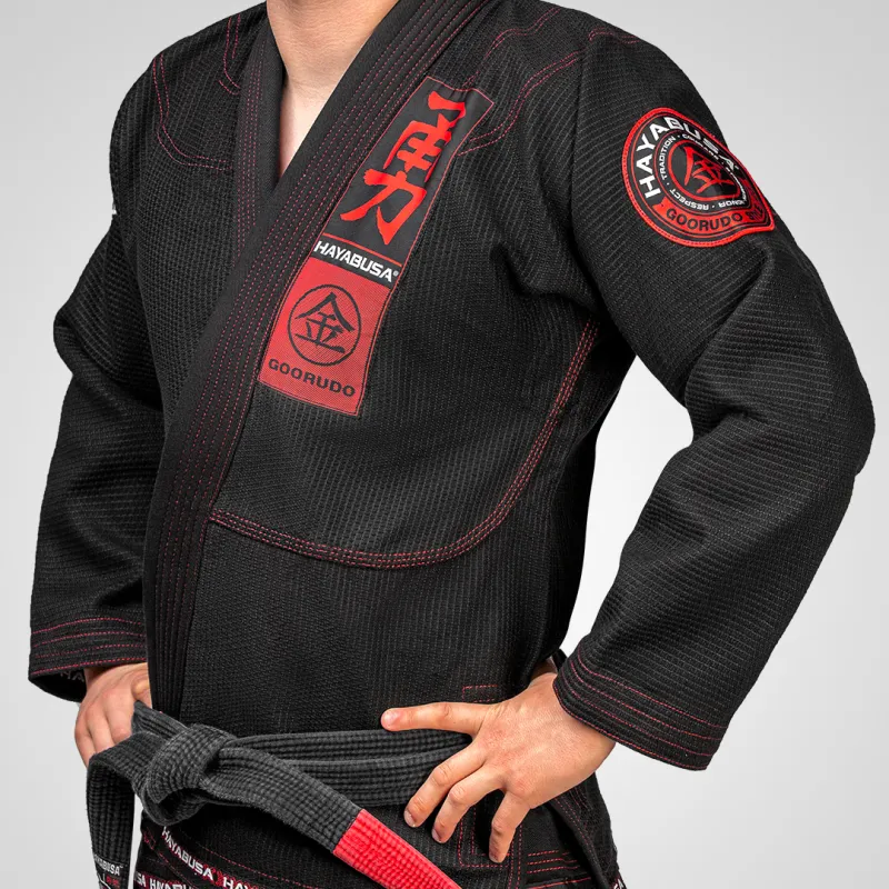 HAYABUSA Heavyweight Judo Uniforms By Jin Yongba Taekwondo Belt Men's Multicolor-2