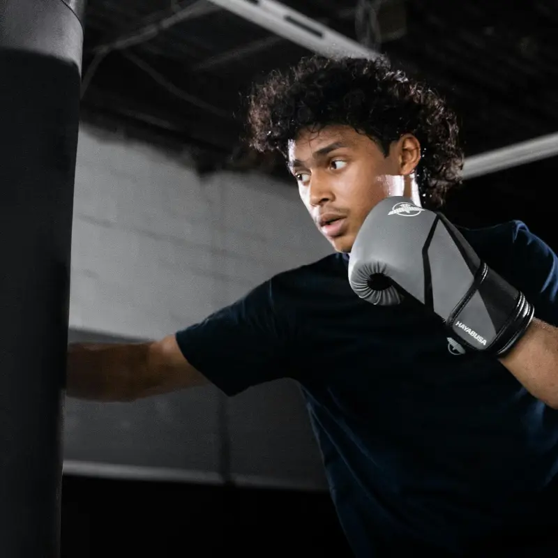 HAYABUSA Boxing Gloves PU Sanda Training Kids'-9