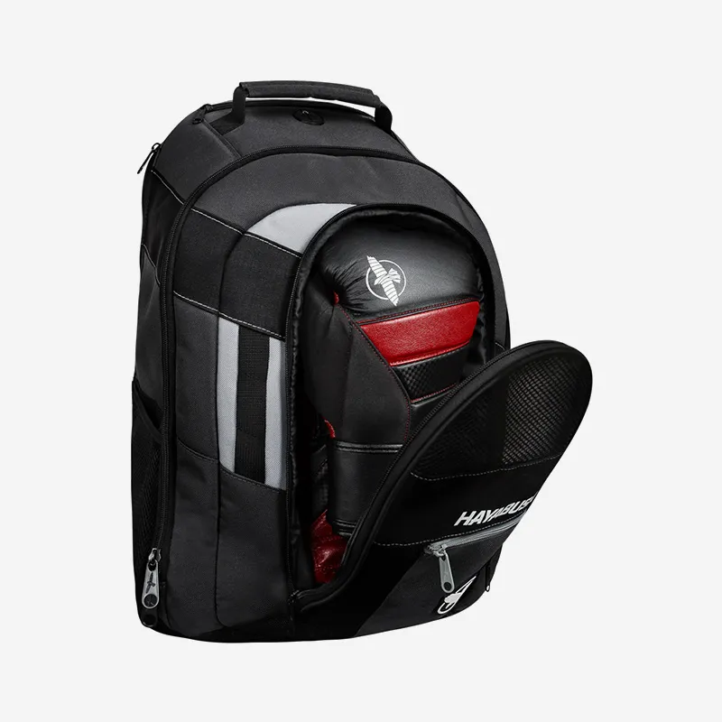HAYABUSA Polyester Training Backpack Regular Unisex Black-1