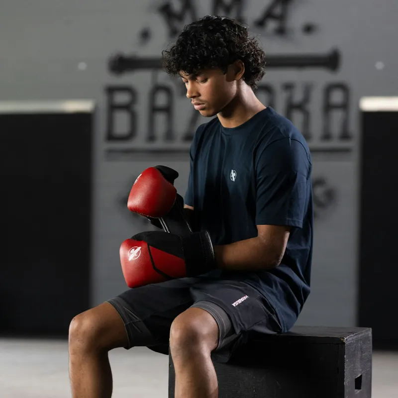 HAYABUSA Boxing Gloves PU Sanda Training Kids'-18