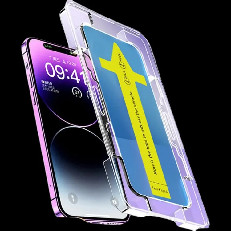 Cuttlefish Grid Cell Phone Protective Films-1