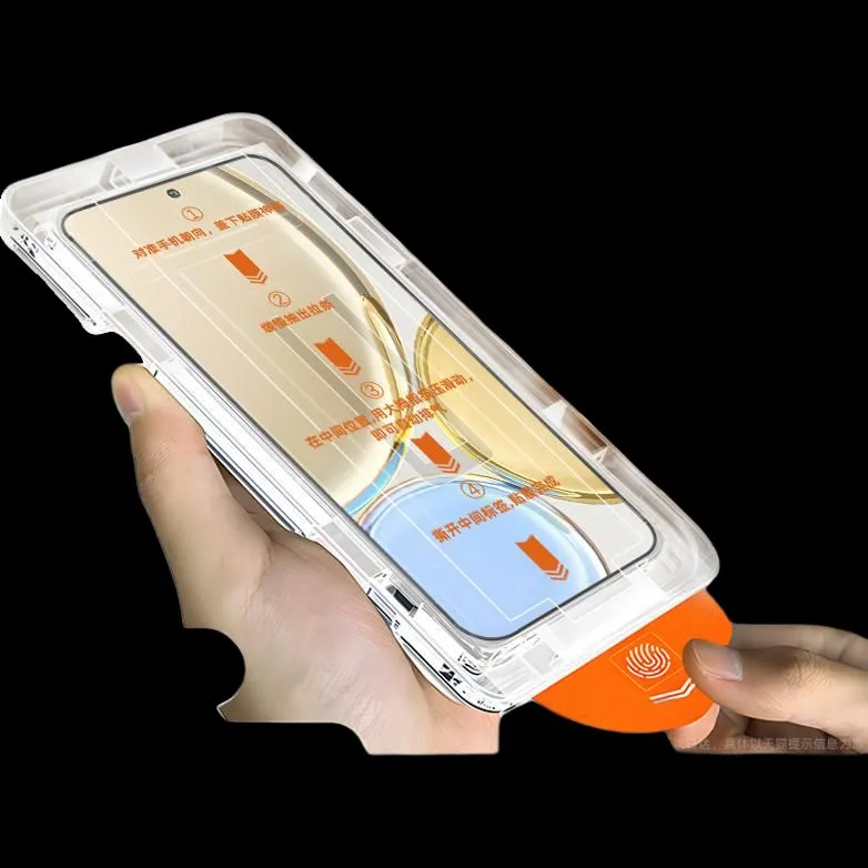 Cuttlefish Grid Cell Phone Protective Films-3