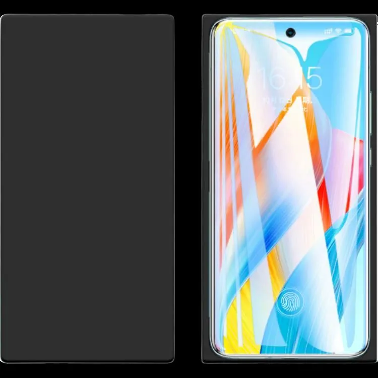 Cuttlefish Grid Tempered Film Impact Resistant Compatible With Oppo A93/A96/A55 HD Explosion proof Mobile Phone Film-1