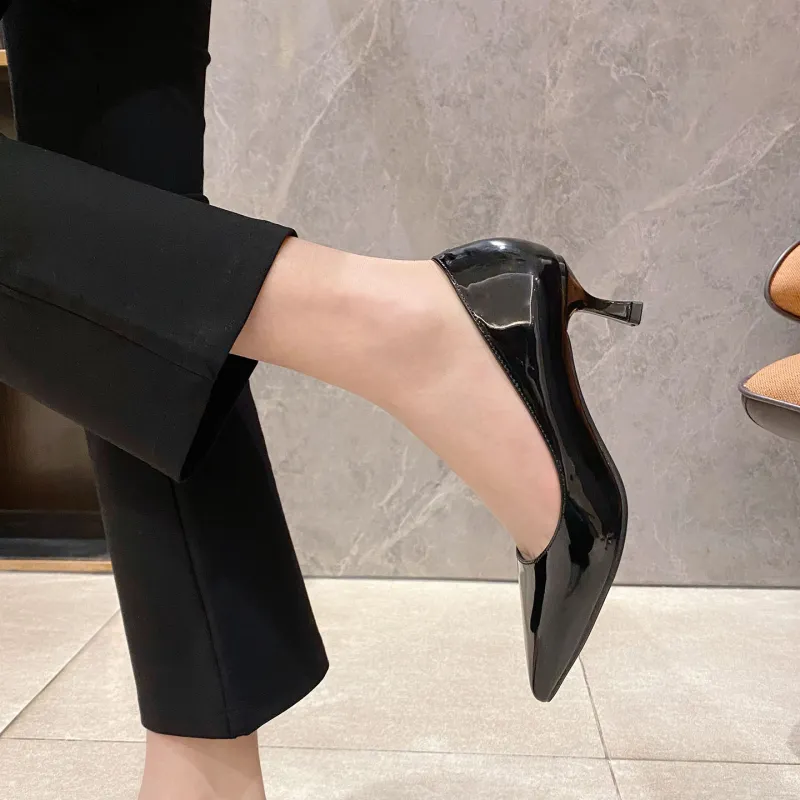 Zubumei Slim Heel High Heels 5.5cm Women's-2