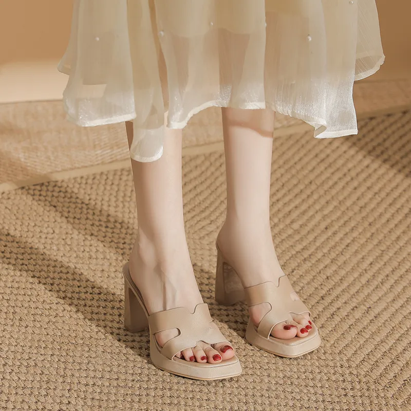 Zubumei Rubber Sole Slide Slippers Women's-8