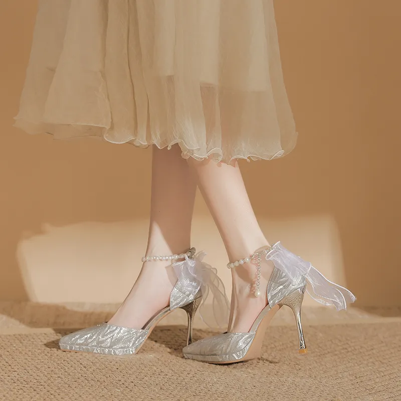 Zubumei Slim Heel High Heels Women's-3