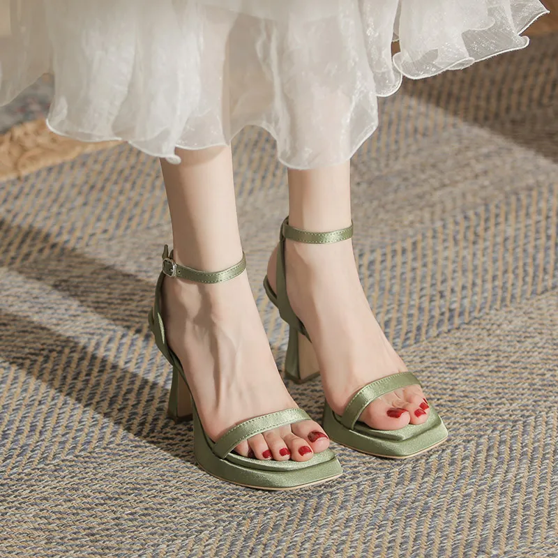 Zubumei One Strap Sandals Women's-7